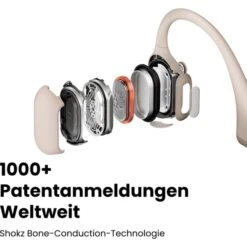 Shokz OpenRun Pro Mini, Kopfhörer (beige, Bluetooth, IP55) -ALTERNATE Shokz OpenRun Pro Mini Kopfh rer@@100026673 4
