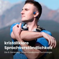 Shokz OpenRun, Kopfhörer (blau, Eclipse Blau, Bluetooth, Laden über USB-C) -ALTERNATE Shokz OpenRun Kopfh rer@@100074084 6