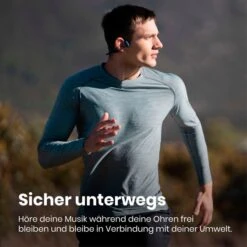 Shokz OpenRun, Kopfhörer (blau, Eclipse Blau, Bluetooth, Laden über USB-C) -ALTERNATE Shokz OpenRun Kopfh rer@@100074084 7