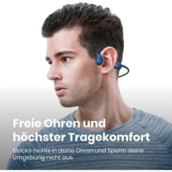 Shokz OpenRun, Kopfhörer (blau, Eclipse Blau, Bluetooth, Laden über USB-C) -ALTERNATE Shokz OpenRun Kopfh rer@@100074084 8