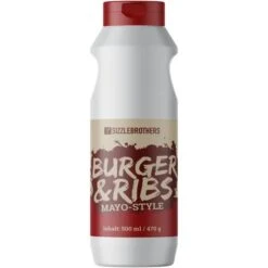 SizzleBrothers Burger & Ribs Mayo-Style, Sauce (500 Ml)