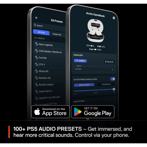SteelSeries Arctis GameBuds Für Playstation, Kopfhörer (weiß) 11 SteelSeries Arctis GameBuds Für Playstation, Kopfhörer (weiß) – Bild 11