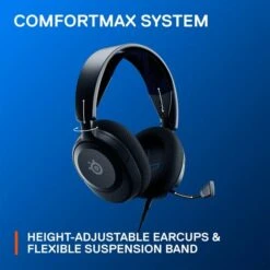 SteelSeries Arctis Nova 1P, Gaming-Headset (schwarz, 3.5 Mm Klinke) -ALTERNATE SteelSeries Arctis Nova 1P Gaming Headset@@1860739 6