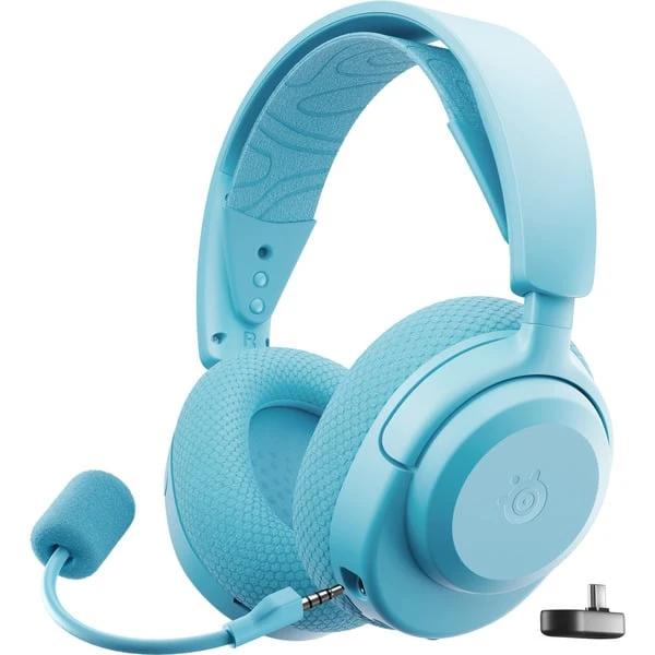 SteelSeries Arctis Nova 3P Wireless Aqua, Gaming-Headset (hellblau, Für Playstation, Bluetooth, WiFi, Mobile App Control) 2 SteelSeries Arctis Nova 3P Wireless Aqua, Gaming-Headset (hellblau, Für Playstation, Bluetooth, WiFi, Mobile App Control) – Bild 2