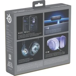 SteelSeries Arctis Nova 3P Wireless Lavender, Gaming-Headset (lavendel, Für Playstation, Bluetooth, WiFi, Mobile App Control) -ALTERNATE SteelSeries Arctis Nova 3P Wireless Lavender Gaming Headset@@100123892 37