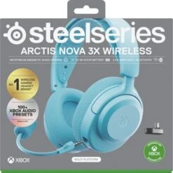 SteelSeries Arctis Nova 3X Wireless Aqua, Gaming-Headset (hellblau, Für Xbox, Bluetooth, WiFi, Mobile App Control) -ALTERNATE SteelSeries Arctis Nova 3X Wireless Aqua Gaming Headset@@100123894 38