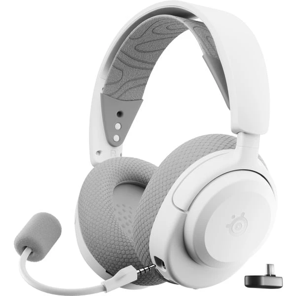 SteelSeries Arctis Nova 3X Wireless White, Gaming-Headset (weiß, Für Xbox, Bluetooth, WiFi, Mobile App Control) 2 SteelSeries Arctis Nova 3X Wireless White, Gaming-Headset (weiß, Für Xbox, Bluetooth, WiFi, Mobile App Control) – Bild 2