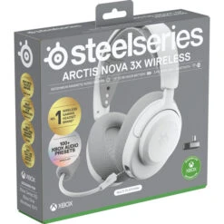 SteelSeries Arctis Nova 3X Wireless White, Gaming-Headset (weiß, Für Xbox, Bluetooth, WiFi, Mobile App Control) 14 SteelSeries Arctis Nova 3X Wireless White, Gaming-Headset (weiß, Für Xbox, Bluetooth, WiFi, Mobile App Control) -ALTERNATE SteelSeries Arctis Nova 3X Wireless White Gaming Headset@@100123898 36