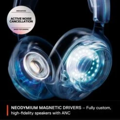 SteelSeries Arctis Nova Pro Wireless, Gaming-Headset (weiß, ANC, USB-C, Klinke) -ALTERNATE SteelSeries Arctis Nova Pro Wireless Gaming Headset@@100050181 3