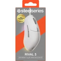 SteelSeries Rival 3 Gen 2, Gaming-Maus (weiß) -ALTERNATE SteelSeries Rival 3 Gen 2 Gaming Maus@@100123900 37