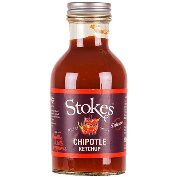 Stokes Sauces Chipotle Ketchup, Sauce 1 Stokes Sauces Chipotle Ketchup, Sauce