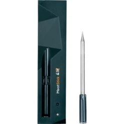 The MeatStick 4X Set Mit Ladegerät, Kabelloses Fleischthermometer (schwarz)