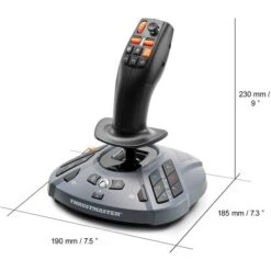 Thrustmaster SimTask FarmStick X, Joystick (grau/schwarz) -ALTERNATE Thrustmaster SimTask FarmStick X Joystick@@100113412 6
