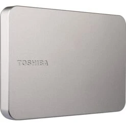 Toshiba Canvio Flex 2TB, Externe Festplatte (hellsilber, USB-C / USB-A)