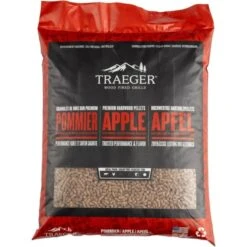 Traeger Hartholz Pellets APFEL, 9kg, Brennstoff