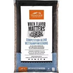 Traeger Hartholz Pellets COMPETITION BLEND, 9kg, Brennstoff