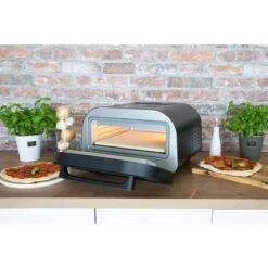 Unold Pizzaofen Don Luigi (schwarz, 1.700 Watt, Für Pizzen Bis Ca. Ø 30cm) -ALTERNATE Unold Pizzaofen Don Luigi@@100050647 5