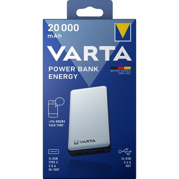 Varta Powerbank Energy 20000 1 Varta Powerbank Energy 20000