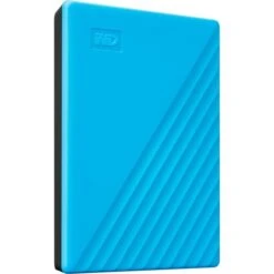WD My Passport 2 TB, Externe Festplatte (blau/schwarz, Micro-USB-B 3.2 Gen 1)