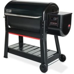Weber Ablageboden, Für Holzpelletgrill Smoque XL 3400667 (schwarz) -ALTERNATE Weber Ablageboden f r Holzpelletgrill Smoque XL 3400667@@100108692 2