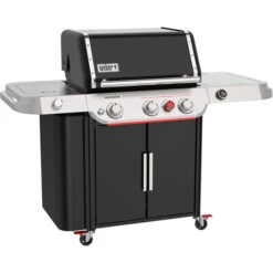 Weber Gasgrill Genesis EP-335W GBS (schwarz, 18,76 KW, Mit Sear Zone Und Seitenkocher, Modell 2025)