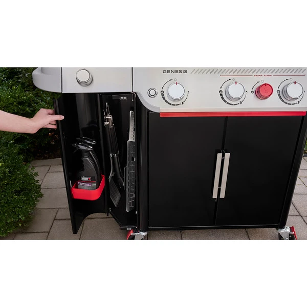 Weber Gasgrill Genesis EP-335W GBS (schwarz, 18,76 KW, Mit Sear Zone Und Seitenkocher, Modell 2025) 6 Weber Gasgrill Genesis EP-335W GBS (schwarz, 18,76 KW, Mit Sear Zone Und Seitenkocher, Modell 2025) – Bild 6