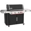 Weber Gasgrill Genesis EP-435W GBS (schwarz, 21,1 KW, Mit Sear Zone Und Seitenkocher, Modell 2025)