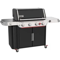 Weber Gasgrill Genesis EP-435W GBS (schwarz, 21,1 KW, Mit Sear Zone Und Seitenkocher, Modell 2025)