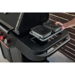 Weber Gasgrill Genesis E-330WR, Stealth-Edition (schwarz/rot, 19 KW, Mit Sear Zone Und Drehspieß, Modell 2025) -ALTERNATE Weber Gasgrill Genesis E 330WR Stealth Edition@@100111874 5