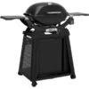 Weber Gasgrill Q 2200N Mit Premium-Rollwagen (schwarz, 4,10 KW, Mit Seitentischen)