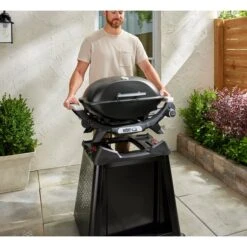 Weber Gasgrill Q 2200N Mit Premium-Rollwagen (schwarz, 4,10 KW, Mit Seitentischen) -ALTERNATE Weber Gasgrill Q 2200N mit Premium Rollwagen@@100108665 10