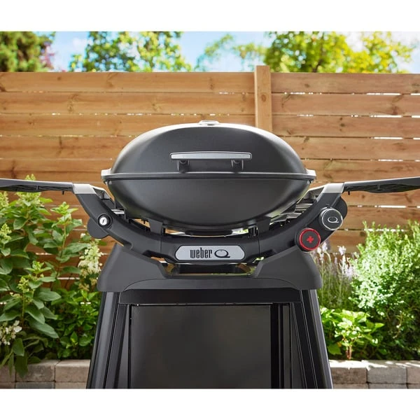 Weber Gasgrill Q 2800N+ Mit Premium-Rollwagen (schwarz, 5,28 KW, Mit Seitentischen) 5 Weber Gasgrill Q 2800N+ Mit Premium-Rollwagen (schwarz, 5,28 KW, Mit Seitentischen) – Bild 5