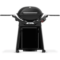 Weber Gasgrill Q 3200N+ Mit Premium-Rollwagen (schwarz, 6,44 KW, Mit Seitentischen) -ALTERNATE Weber Gasgrill Q 3200N mit Premium Rollwagen@@100108667 2