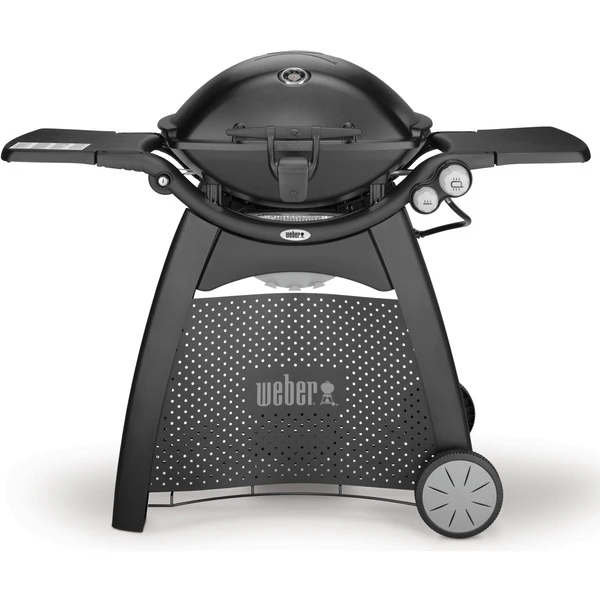 Weber Gasgrill Q 3200 Station Black +Schild +Rost 1 Weber Gasgrill Q 3200 Station Black +Schild +Rost