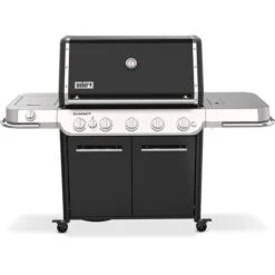 Weber Gasgrill Summit FS38 E, Black (schwarz/edelstahl, Mit CRAFTED Basis-Rahmen Und Sear Zone)