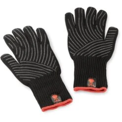 Weber Grillhandschuhe 6670 Mit Silikon-Griffflächen, L/XL