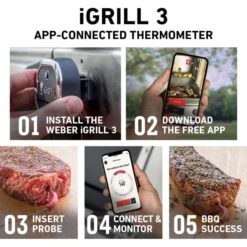 Weber Grillthermometer IGrill 3 -ALTERNATE Weber Grillthermometer iGrill 3@@1303167 16