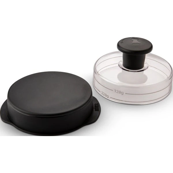 Weber Hamburgerpresse Groß, 2-teilig (schwarz) 1 Weber Hamburgerpresse Groß, 2-teilig (schwarz)