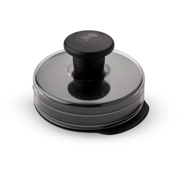 Weber Hamburgerpresse Groß, 2-teilig (schwarz) 2 Weber Hamburgerpresse Groß, 2-teilig (schwarz) – Bild 2