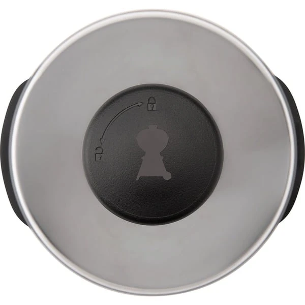 Weber Hamburgerpresse Groß, 2-teilig (schwarz) 4 Weber Hamburgerpresse Groß, 2-teilig (schwarz) – Bild 4