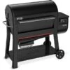 Weber Holzpelletgrill Searwood XL (schwarz, WLAN Und Bluetooth, App-Steuerung)