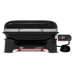 Weber LUMIN Compact Smart Elektrogrill (schwarz, 2.200 Watt, Modell 2025) -ALTERNATE Weber LUMIN Compact Smart Elektrogrill@@100108658 2
