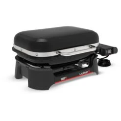 Weber LUMIN Smart Elektrogrill (schwarz, 2.200 Watt, Modell 2025)
