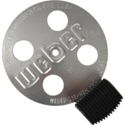Weber Lüftungsschieber-Kit Deckel, Für Holzkohle-Grills, Ersatzteil