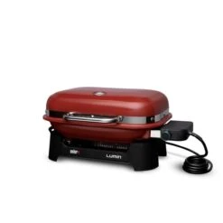 Weber Lumin Compact Elektrogrill (dunkelrot, 2.200 Watt) -ALTERNATE Weber Lumin Compact Elektrogrill@@1875481 2