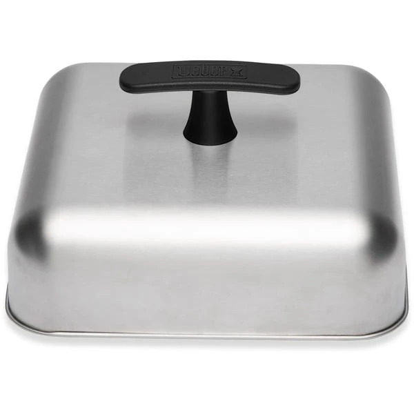 Weber Schmelzkuppel Für Grillplatten, Deckel (edelstahl/schwarz, Garhaube) 1 Weber Schmelzkuppel Für Grillplatten, Deckel (edelstahl/schwarz, Garhaube)
