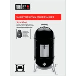 Weber Smokey Mountain Cooker, Smoker (schwarz, Ø 57cm) -ALTERNATE Weber Smokey Mountain Cooker Smoker@@1058079 12