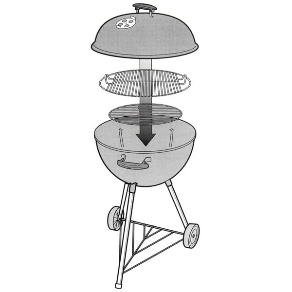 Weber Triangel Für Grills Ø 57cm, Ersatzteil 4 Weber Triangel Für Grills Ø 57cm, Ersatzteil – Bild 4