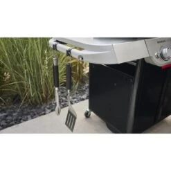 Weber WORKS Besteckhaken-Set, 3 Stück (schwarz, Für Alle Slate- Und Spirit (2025), Genesis W (2025) Modelle) -ALTERNATE Weber WORKS Besteckhaken Set 3 St ck@@100108711 3