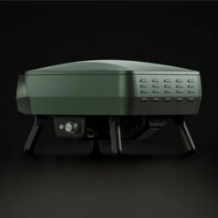 Witt Pizzaofen ETNA Rotante Piccolo 16" Mat Green (grün, Für Pizzen Bis Ca. Ø 40cm, Rotierender Pizzastein) -ALTERNATE Witt Pizzaofen ETNA Rotante Piccolo 16 mat green@@100131940 2